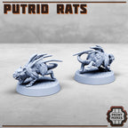 Image of the set of Stack City - x5 Putrid Rats - by Seaside Crow