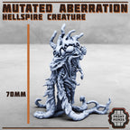 Image of the set of Stack City - Hellspire Mutated Aberration - by Seaside Crow