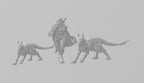 Image of the set of Enforcers - x3 Cyberhounds - by Seaside Crow