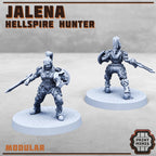 Image of the set of Stack City - Hell Spire Hunters - by Seaside Crow