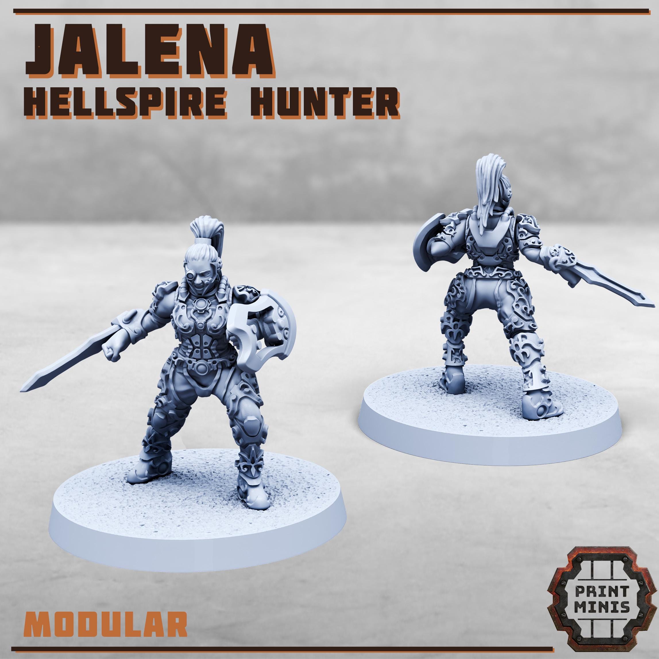 Image of the set of Stack City - Hell Spire Hunters - by Seaside Crow