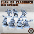 Image of the set of Clan of Cladhaich - x7 Mineral Gang Expansion - by Seaside Crow