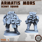 Image of the set of Armatis Marines  - x6 Scouts - by Seaside Crow