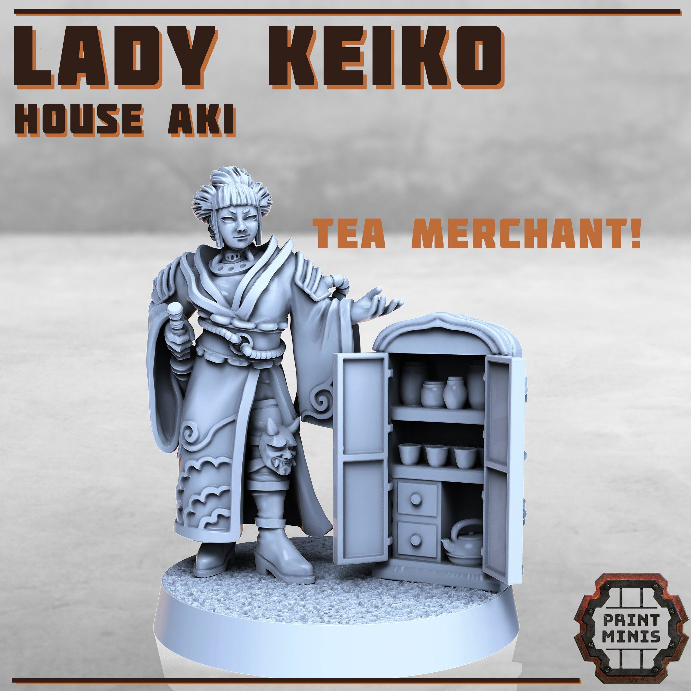 Image of the set of House Aki - Lady Keiko - by Seaside Crow