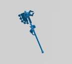 Image of the set of Grimdark Bits - Mechanical Marine Axe - by Seaside Crow