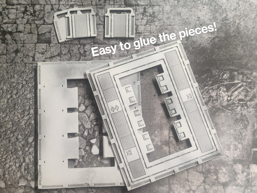 Image of the set of Stack City - Platforms Terrain Set - by Seaside Crow