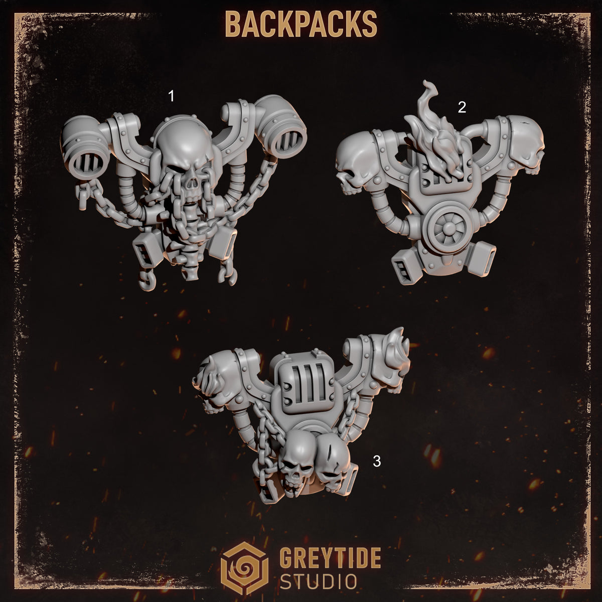 Cursed Company - 6x Backpacks
