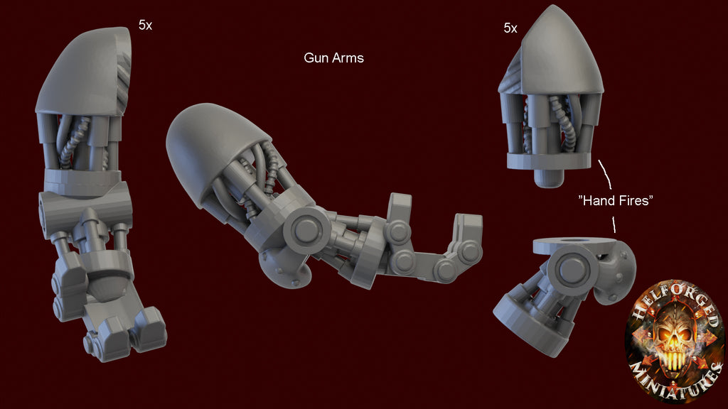 Legion of Iron - 5x Bionic Arms