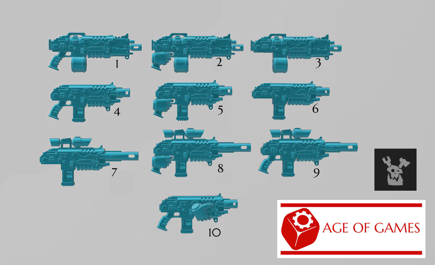 Scylla Legion - 5x Bolt Rifles