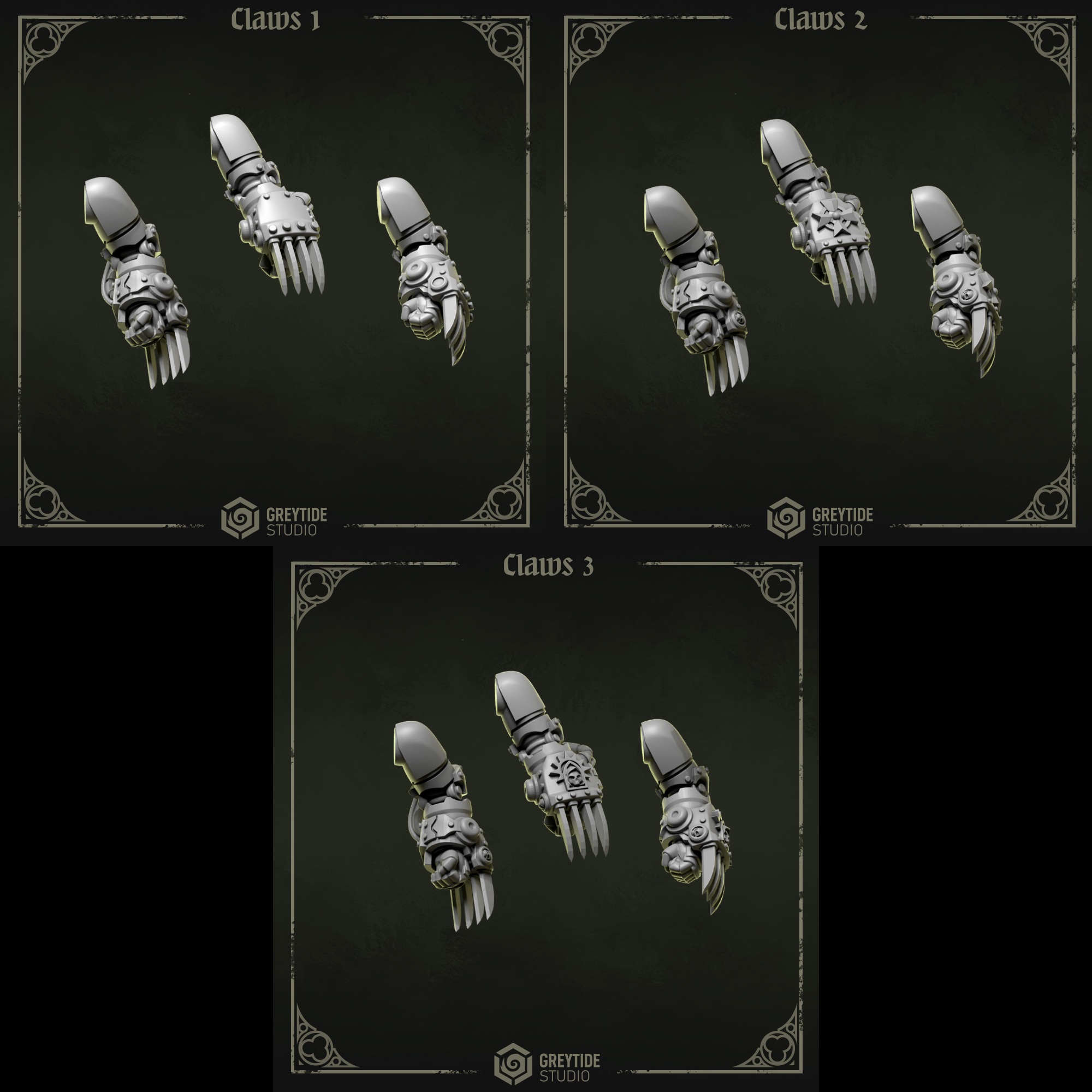 Eternal Pilgrims - 5x Power Claws