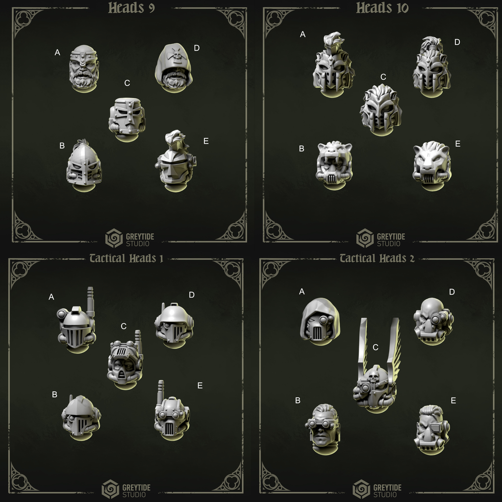 Eternal Pilgrims - 5x Heads