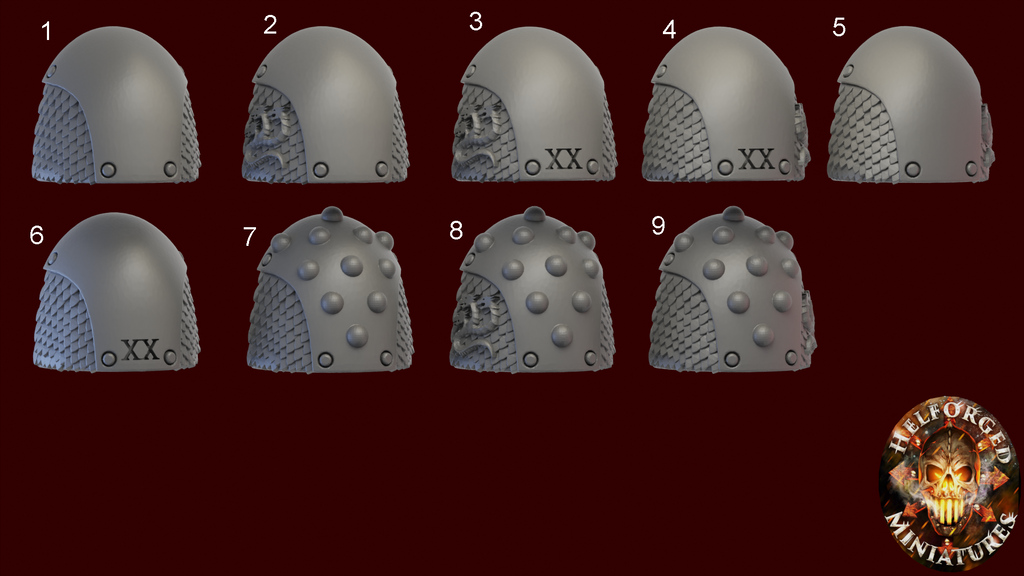 Hydra Legion - 5x Shoulder Pads