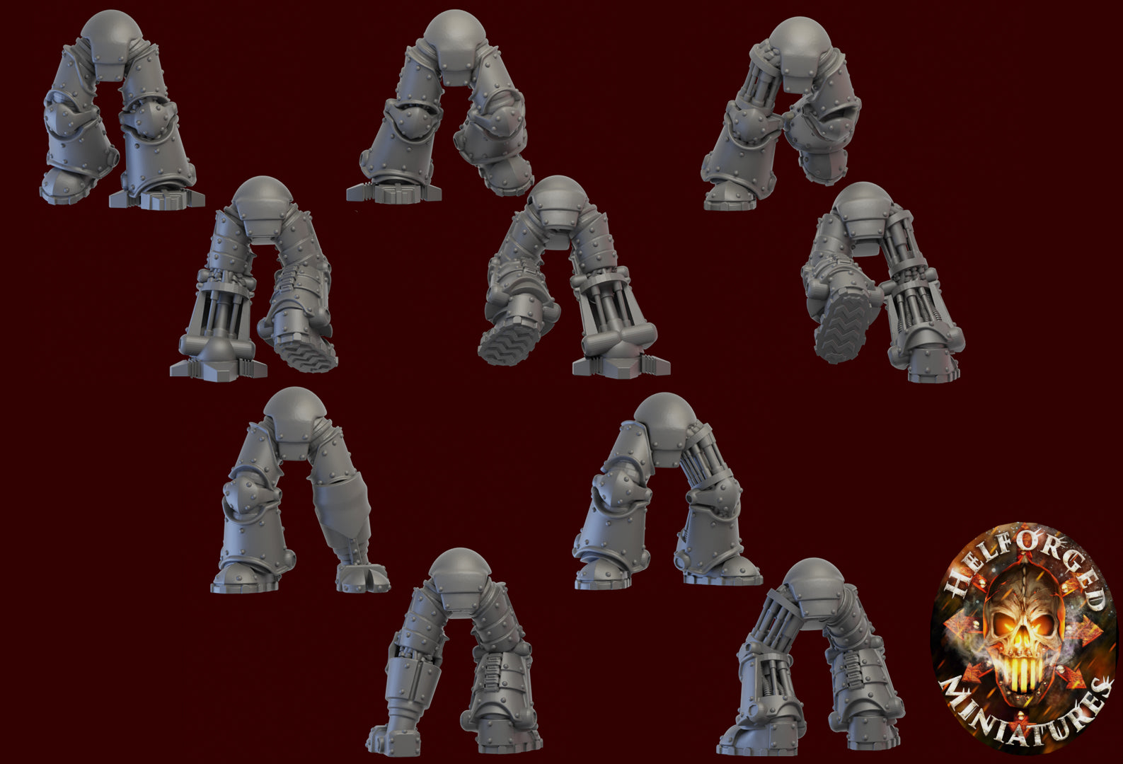 Legion of Iron - 5x Bionic Legs