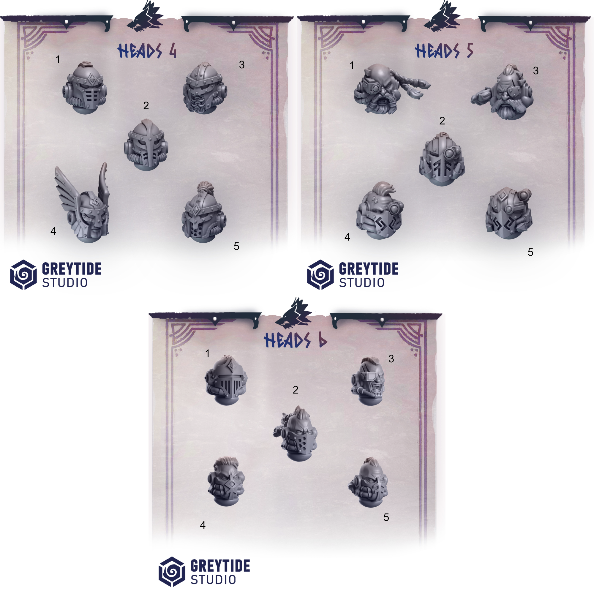 Primal Hounds - 5x Helmets