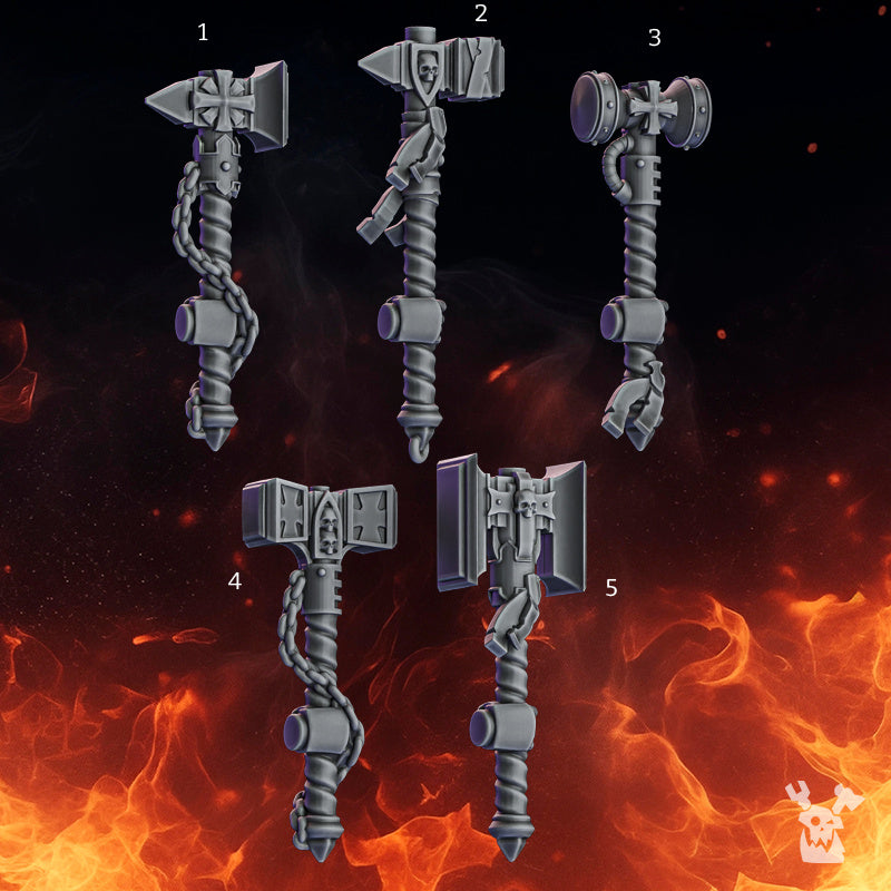 Aeternum Crusaders - 5x Power Hammers