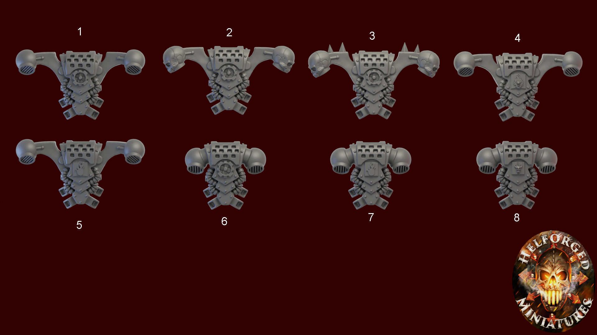 Prophets of Ruin - 5x Ruin Backpacks