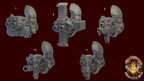 Image of the set of Grimdark Bits - 1x Satyr-9 Ranged Weapon - by Seaside Crow