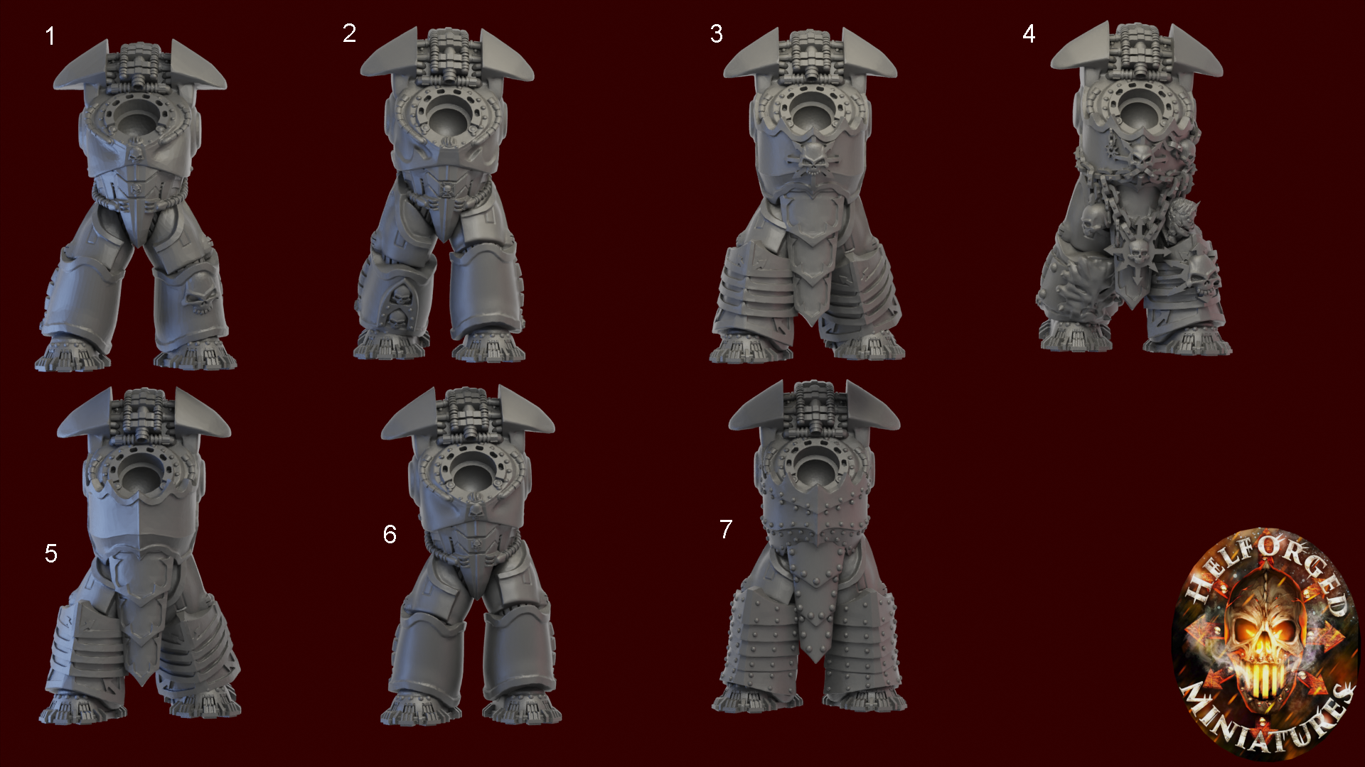 Grimdark Bits - 1x Satyr-9 Body