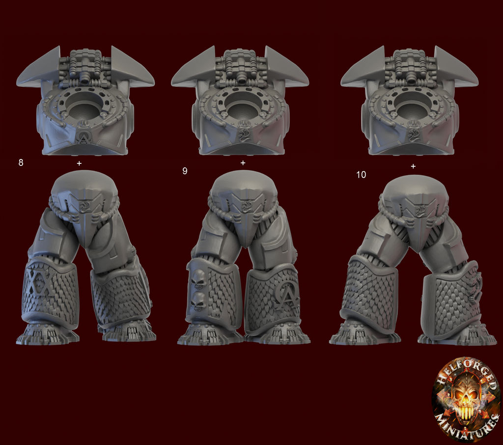 Grimdark Bits - 1x Satyr-9 Body