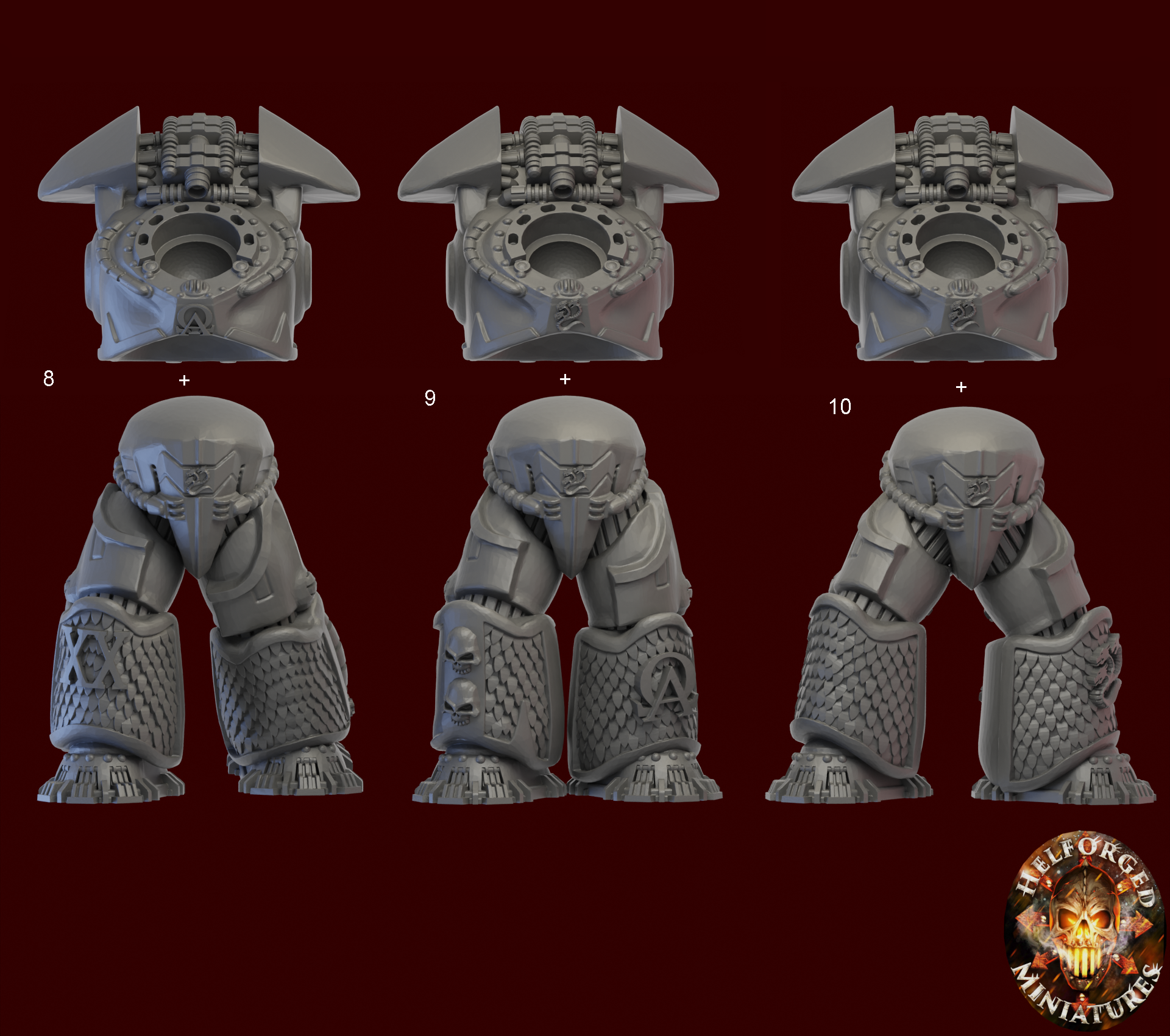 Grimdark Bits - 1x Satyr-9 Body