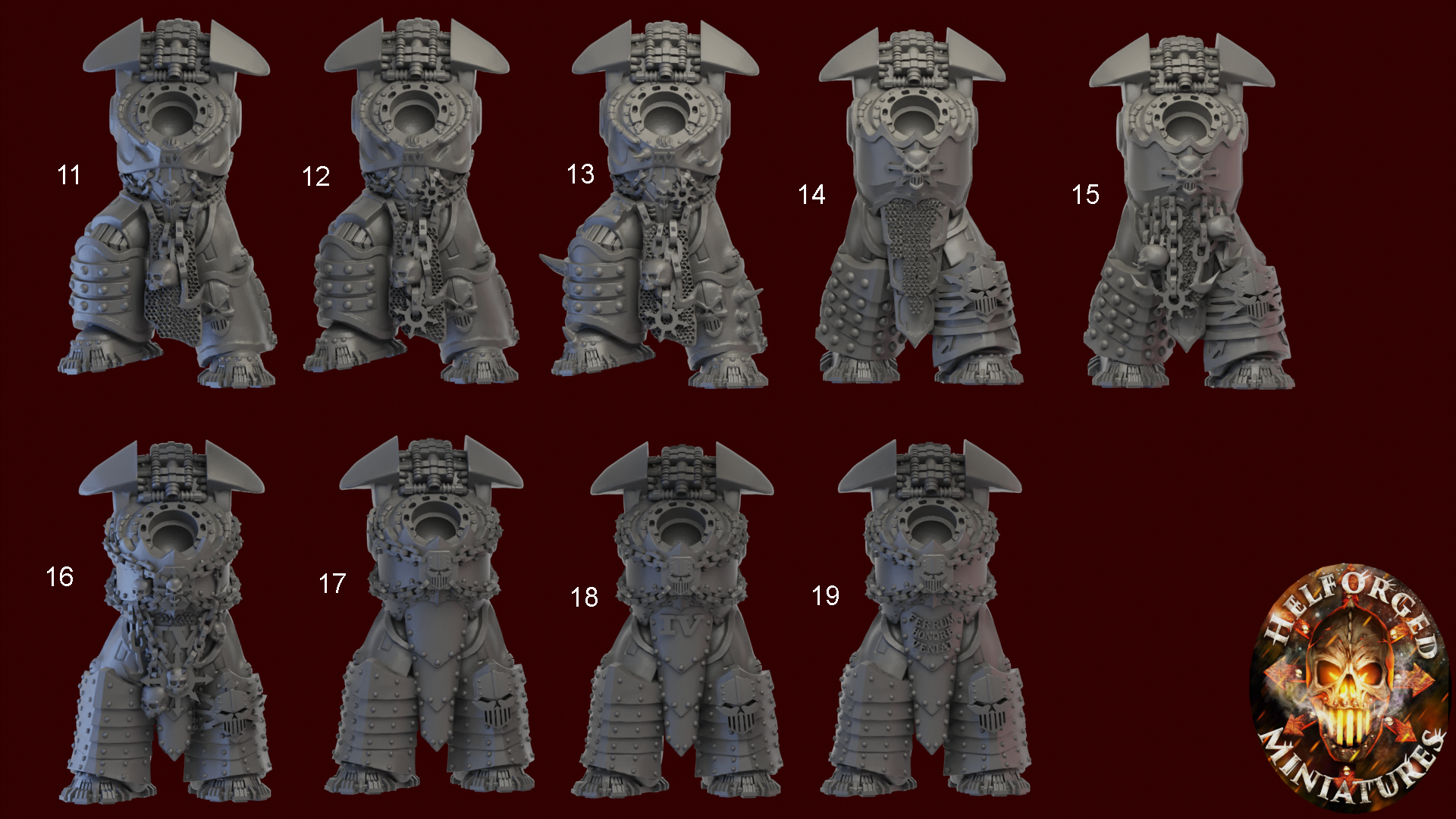 Grimdark Bits - 1x Satyr-9 Body