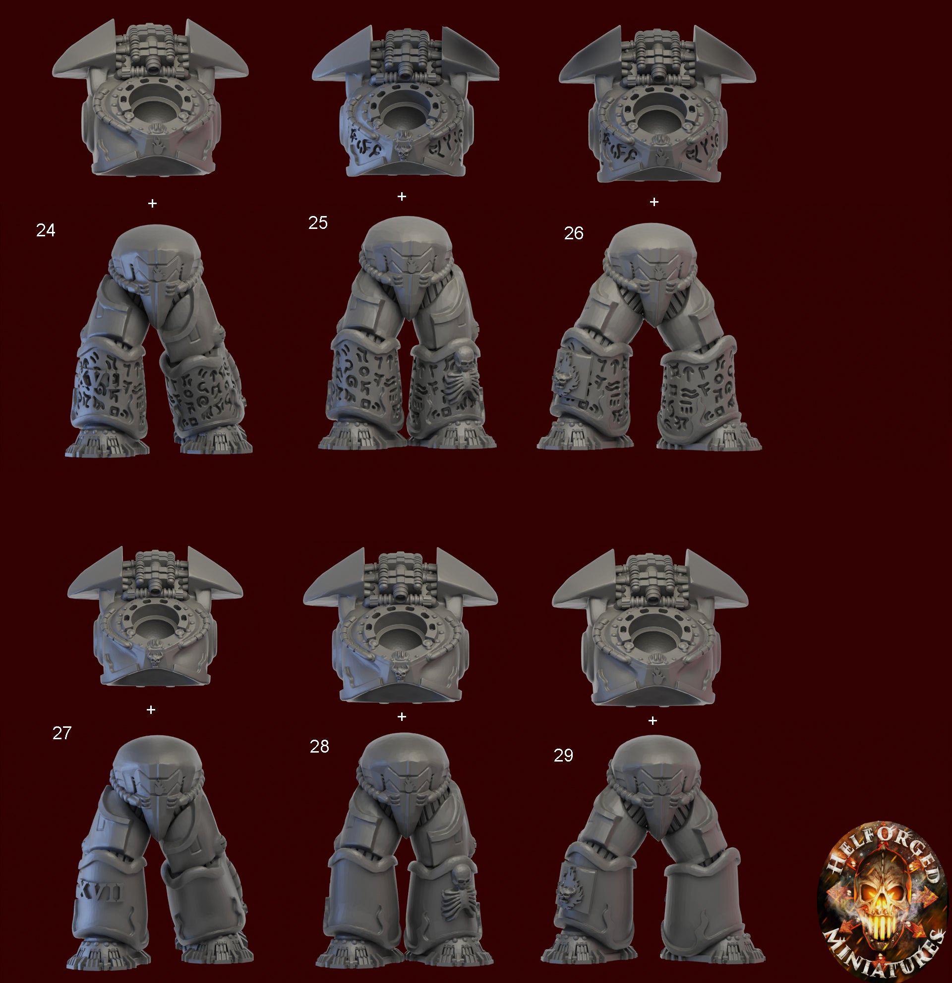 Grimdark Bits - 1x Satyr-9 Body