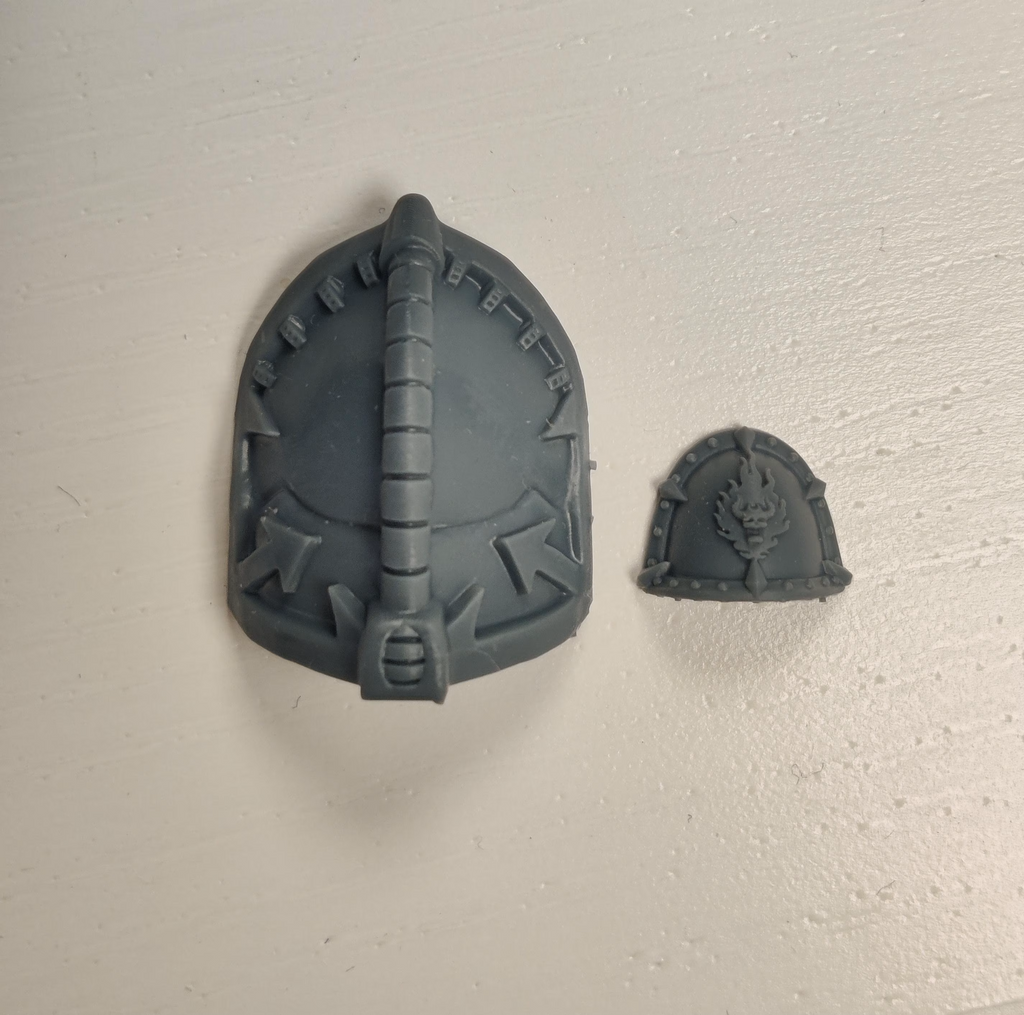 Grimdark Bits - 2x Satyr-9 Shoulder Pads