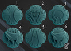 Image of the set of Scylla Legion - 5x Scylla Shields - by Seaside Crow