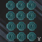 Image of the set of Scylla Legion - 5x Scylla Shields - by Seaside Crow
