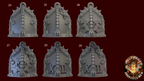 Grimdark Bits - 2x Satyr-9 Shoulder Pads
