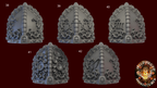 Grimdark Bits - 2x Satyr-9 Shoulder Pads