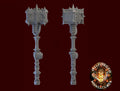 Legion of Iron - 2x Spiked Power Hammers