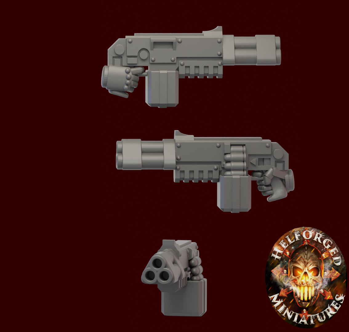 Legion of Iron - 5x Svyrokos Boltguns