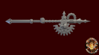Image of the set of Legion of Iron - 1x Tech-Forge Axe - by Seaside Crow