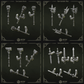 Image of the set of Eternal Pilgrims - Two-Handed Weapon Sets - by Seaside Crow