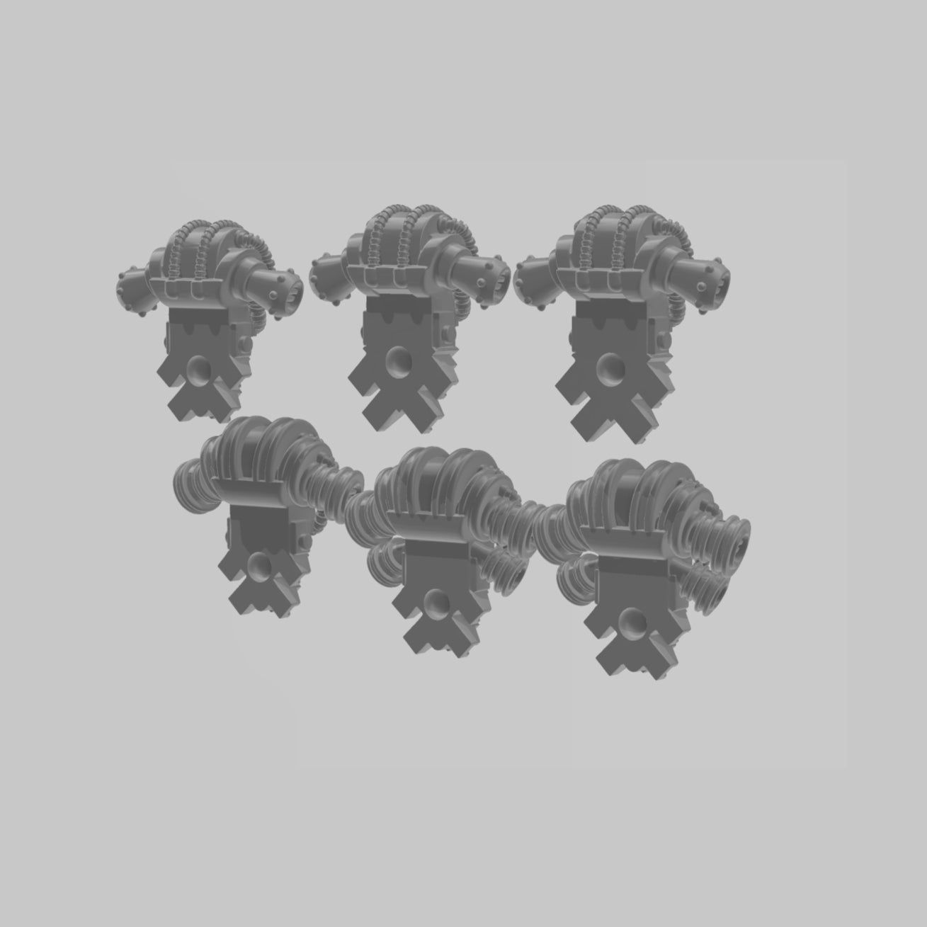 Legion of Iron - 5x Iron Backpacks