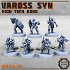 Image of the set of Vaross Syn - 7x Gangers - by Seaside Crow