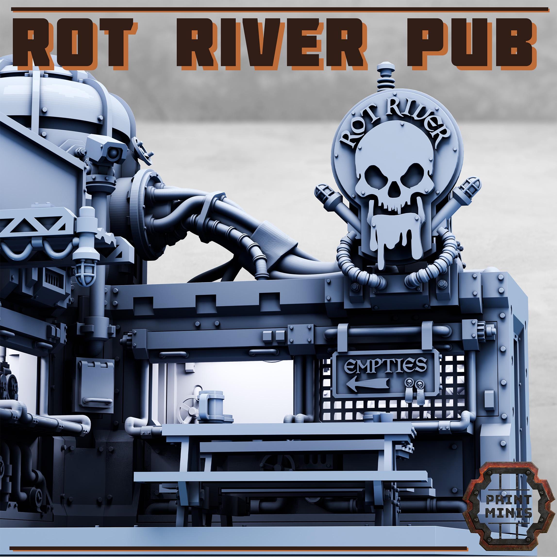 Image of the set of Risor District - Rot River Pub - by Seaside Crow