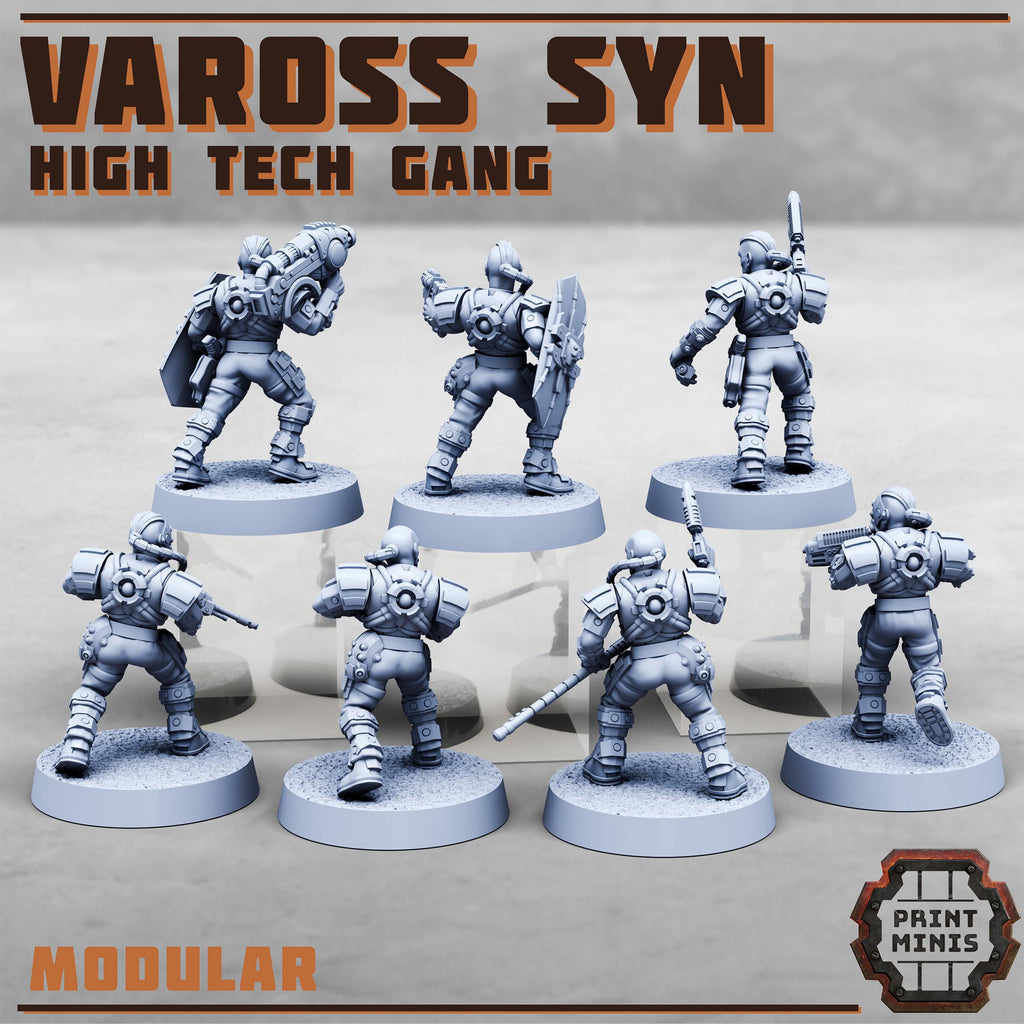 Image of the set of Vaross Syn - 7x Gangers - by Seaside Crow