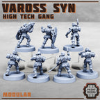 Image of the set of Vaross Syn - 7x Gangers - by Seaside Crow