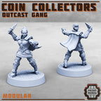 Image of the set of Wealth Guild - x10 Outcast Gang - by Seaside Crow
