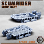 Image of the set of Stack City - Scumrider Sump Raft - by Seaside Crow