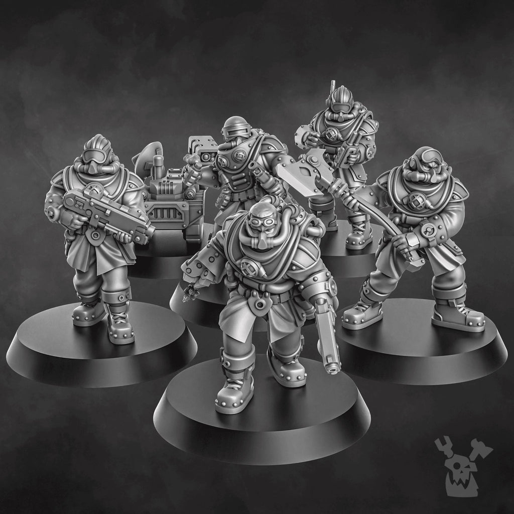Image of the set of Navy - 6x Navy Special Forces - by Seaside Crow