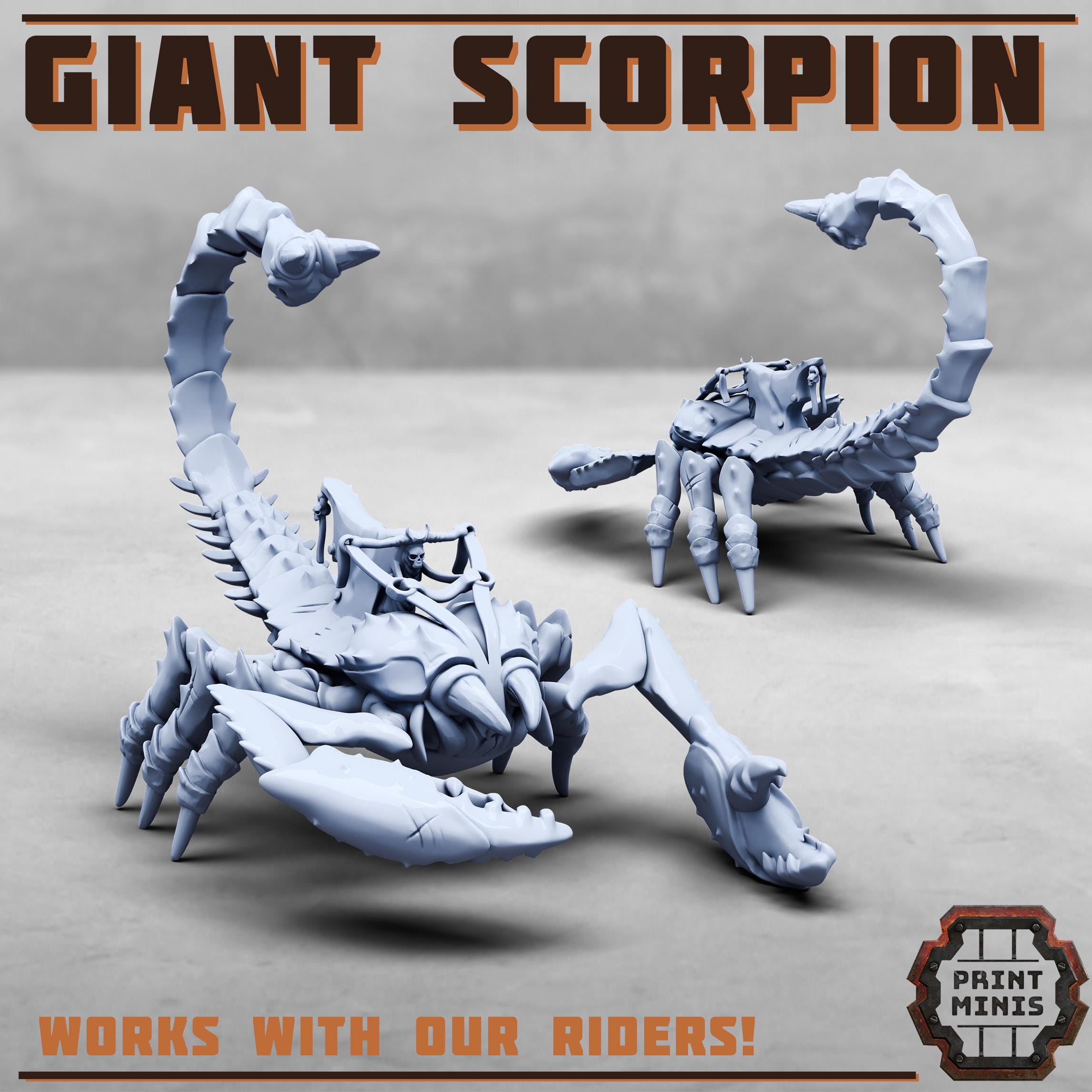 Image of the set of Stack City - Giant Scorpion (Mount) - by Seaside Crow