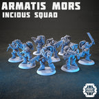 Image of the set of Armatis Marines  - x10 Incidus Warriors - by Seaside Crow