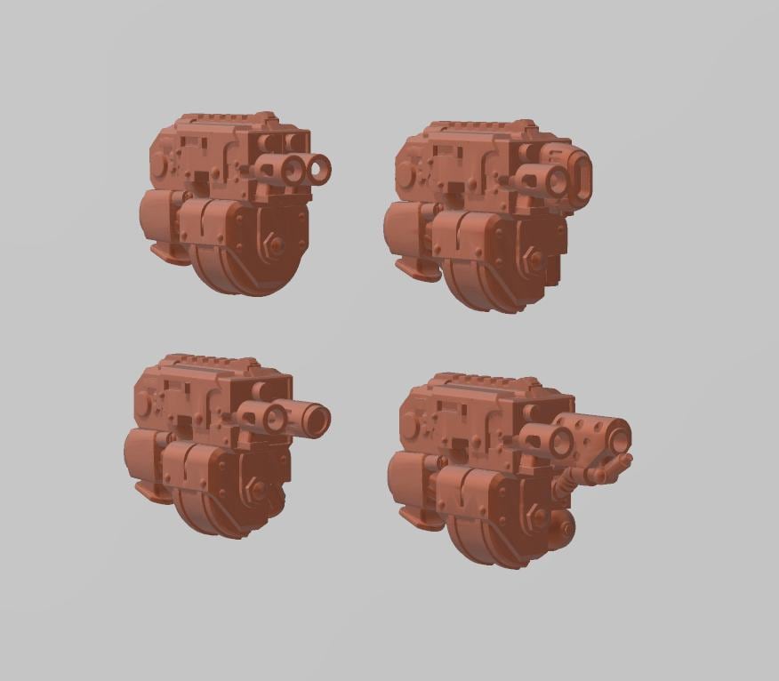 Crimson Wings - 5x Destroyer Combi-Weapons