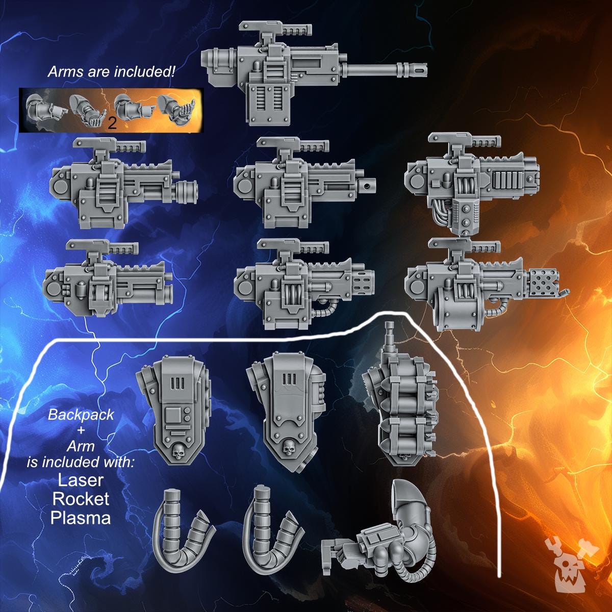 Millenium Wars - 2x Ancient Era Heavy Guns