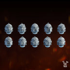 Image of the set of Carnage Reapers - 5x Helmets - by Seaside Crow