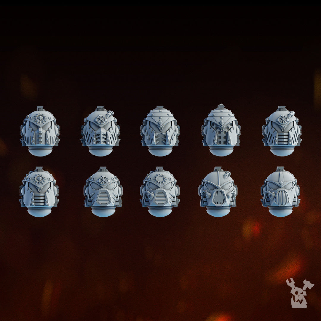 Carnage Reapers - 5x Helmets