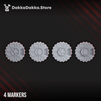 Image of the set of Blessing and Blood Markers (x4) - by Seaside Crow